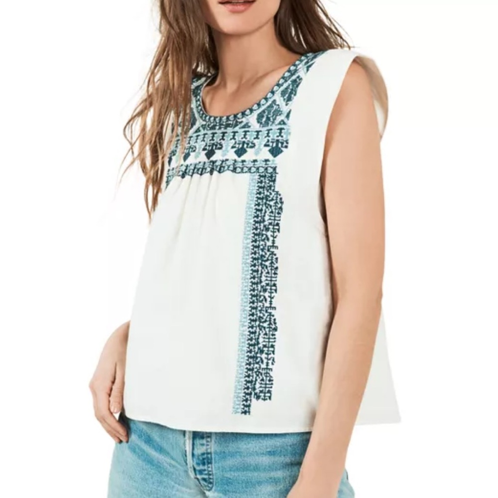 Faherty Molina Blouse Medium